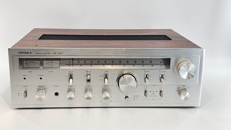 Vintage Stereo Receiver OPTONICA SA-5201