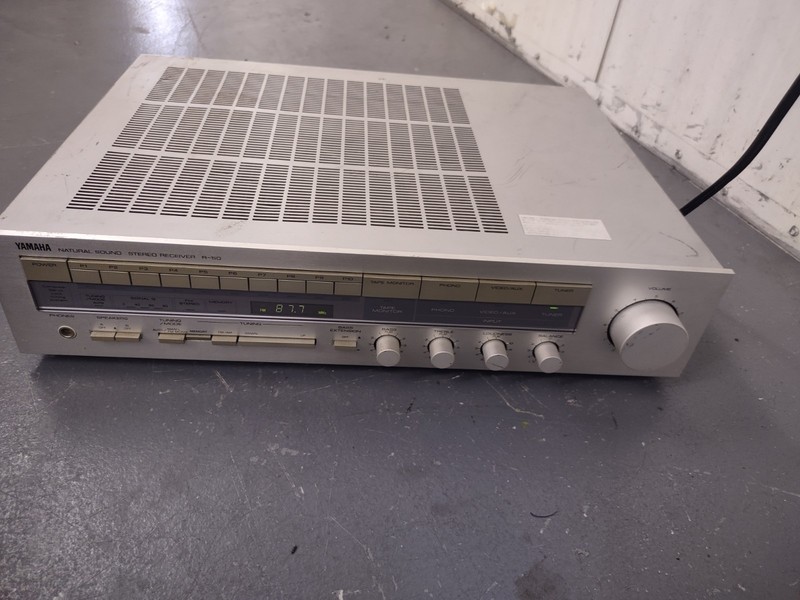 Yamaha R-50 Natural Sound Stereo Receiver Silver Model R-50 MPN R-50 gallery