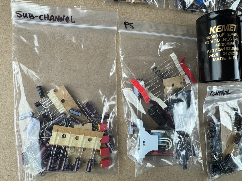 Pioneer QX-747 Complete Rebuild Kit High-Quality Receiver Recap W/ Transistors gallery