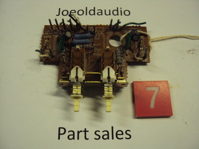 Marantz SR 1000 Receiver Speaker Selector Switch Board w/ Mounting Screws.
