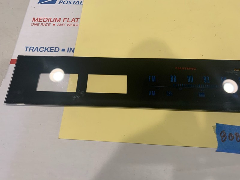 Sansui 8080DB Stereo Receiver - Parting Out - Dial Screen Plastic Nice Look!! gallery