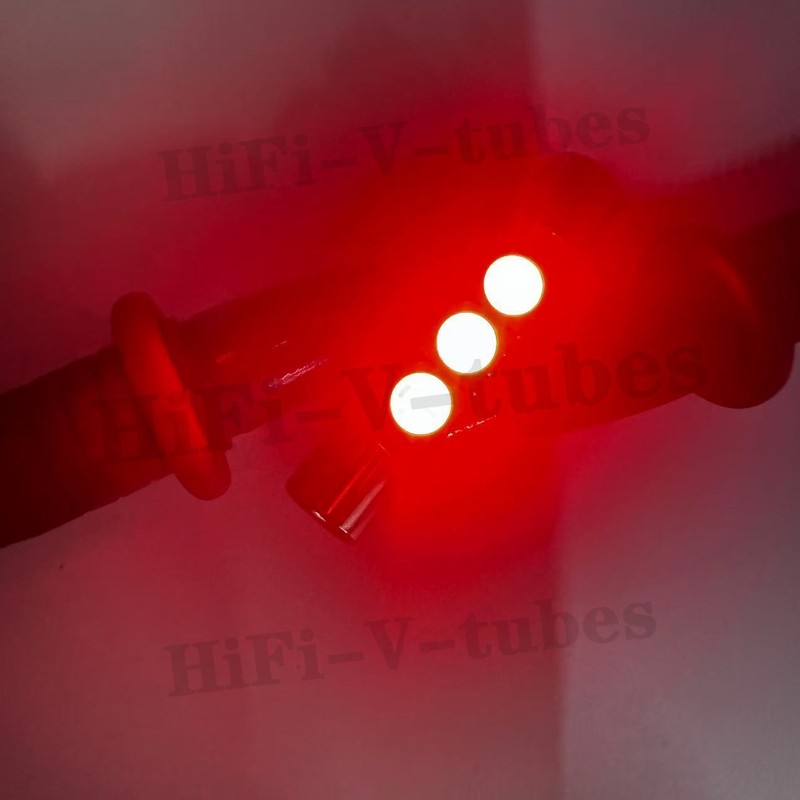 50 New Red 8V Fuse Lamp LED Light Bulbs for Marantz Sansui Pioneer Kenwood gallery