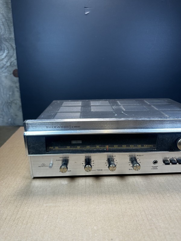 Vintage Sherwood S-8500 FM Stereo Receiver Tested READ!!! gallery
