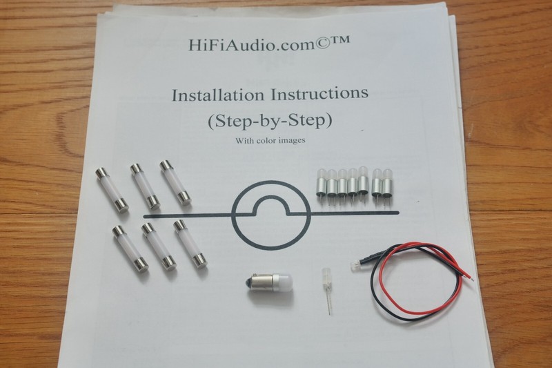 Marantz 2220 TITANIUM upgrade bulbs lights LED lamps FULL Set kit