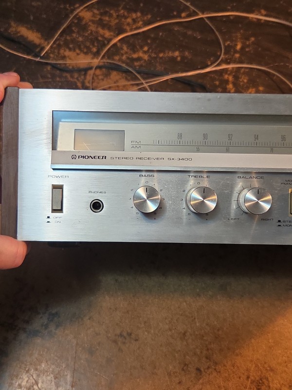 PIONEER SX-3400 Vintage 60 Watt Stereo Reciever gallery