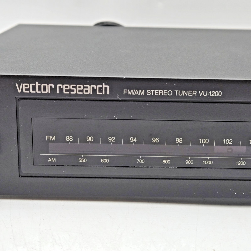 Vintage Vector Research VU-1200 AM/FM Stereo Receiver – Tested Working gallery