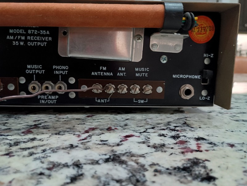 Vintage Raymer 872-35A 35W Mono AM-FM Receiver Amplifier Radio PA System - Works gallery