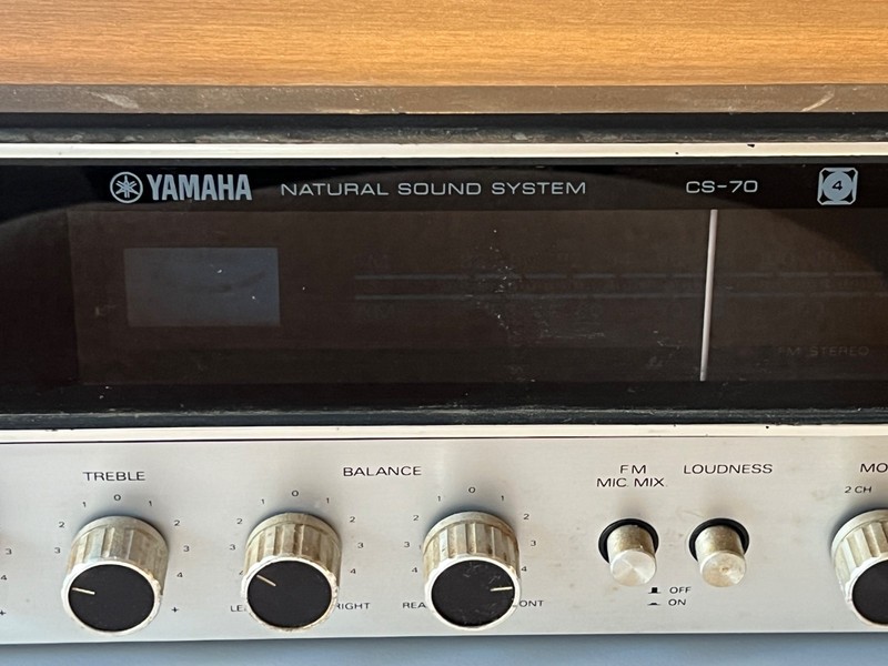 Yamaha CS-70R Vintage Stereo Receiver - Untested gallery