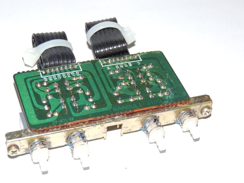 Sansui AU-719 Turn Over Circuit Board & Switches F-3100 - 1131410 gallery