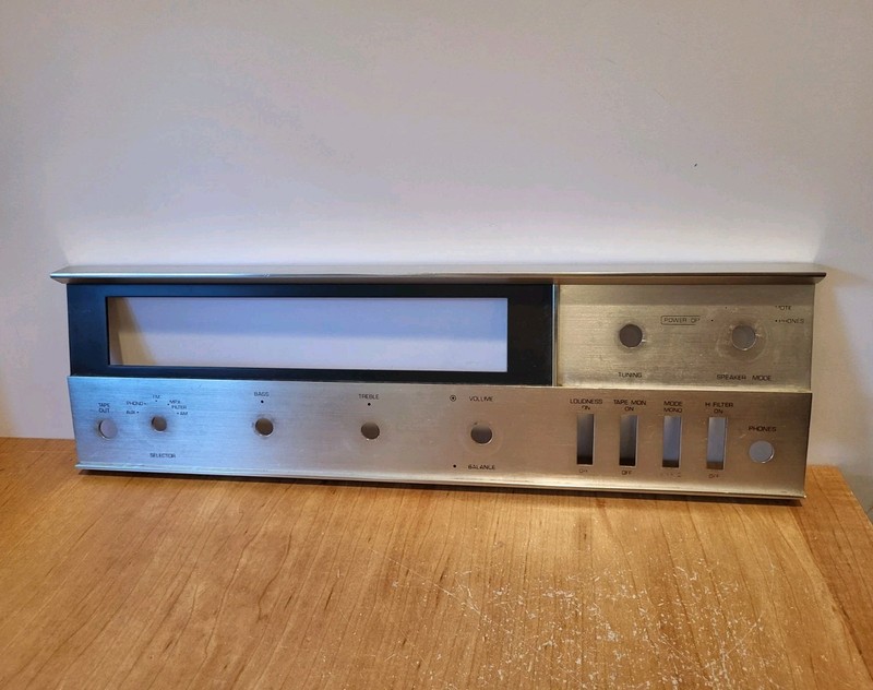 LAFAYETTE Stereo Receiver LR-500 TA Replacement Front Panel Face Plate