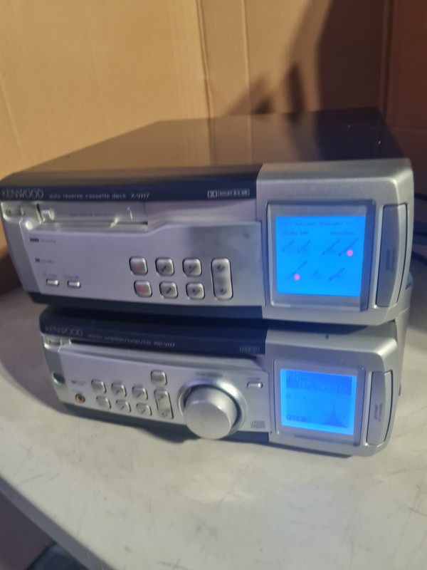 Kenwood Rd-vh7 Cd/Tuner/Amplifier X-VH7 Cassette Deck Read Drescription