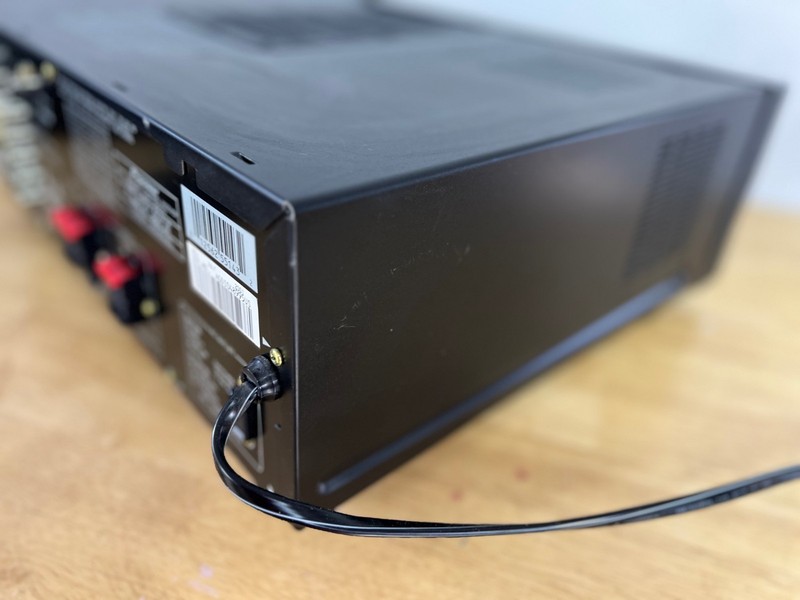Pioneer VSX-D510 Receiver - Powers On, Untested Audio, Dent & Missing Knob AS-IS gallery