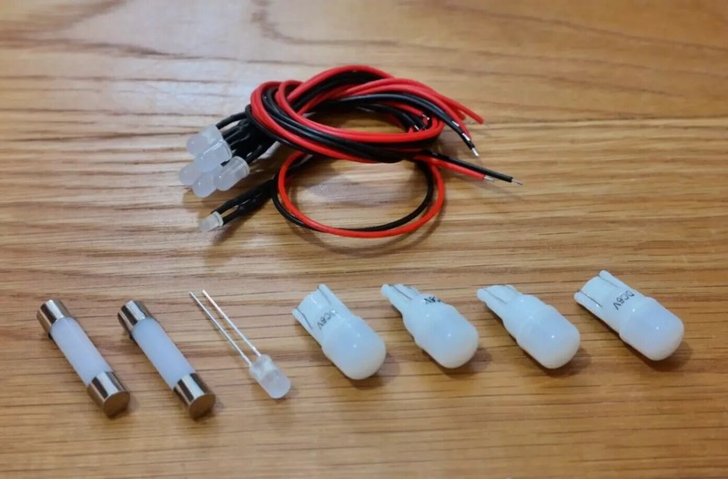 Kenwood KR-7050 KR-8050 KR-7750 bulb lamp light upgrade LED kit replacement