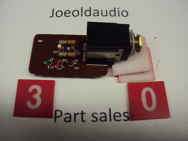 Technics SA-5060 Original Headphone Jack Board. Tested. Parting Entire SA-5060.