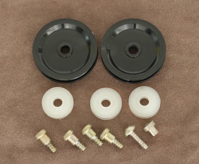 Kenwood KR-9940 Quad Receiver Part : Tuning String Guide Wheels