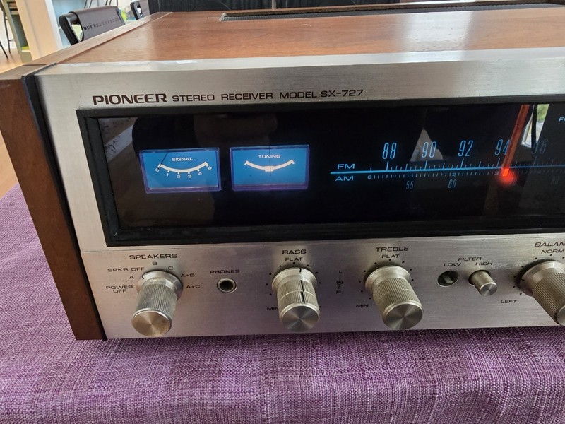 Vintage Pioneer Receiver SX-727 Stereo 1970s Collectible | Needs Service Read gallery