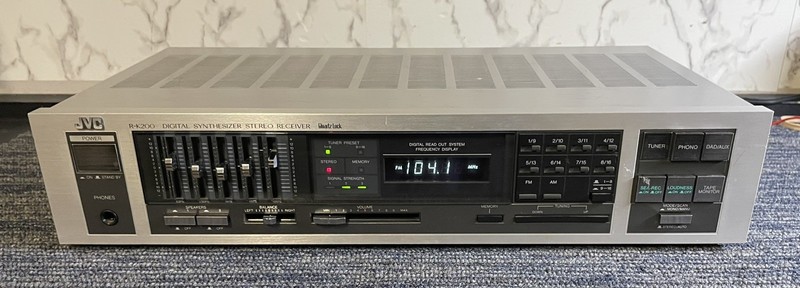 Vintage JVC R-K200 Stereo Receiver Cleaned/Tested/Works
