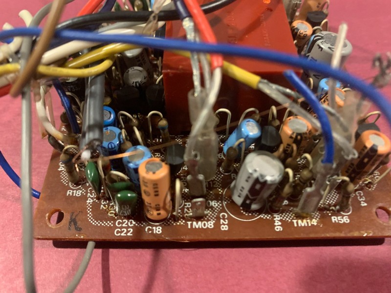 Sansui QRX-7500 Quad / Stereo Receiver - F-2085 Equalizer and CD-4 Circuit Board gallery