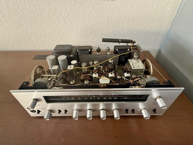 Sansui 500 Tube Receiver N Mint / Mostly Restored gallery