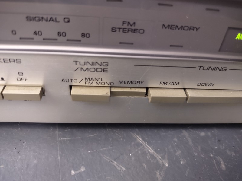 Yamaha R-50 Natural Sound Stereo Receiver Silver Model R-50 MPN R-50 gallery