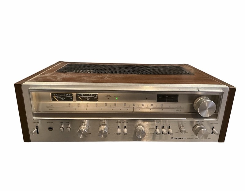 Pioneer SX-780 AM/FM Hi-Fi Stereo Receiver 1970s Vintage For Parts – TURNS ON
