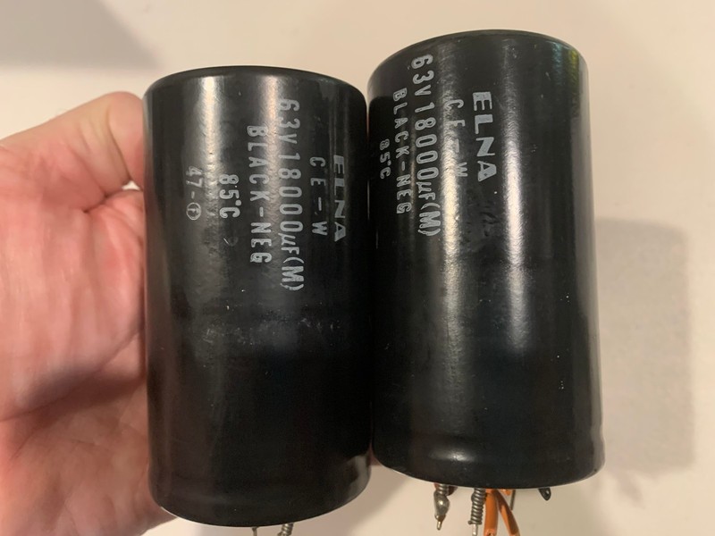 Pioneer SX-1010 Vintage Stereo Receiver - Pair of FIlter Capacitors gallery