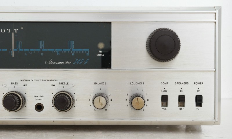 Vintage Soctt 340B Stereo Tube Receiver : Late Version gallery
