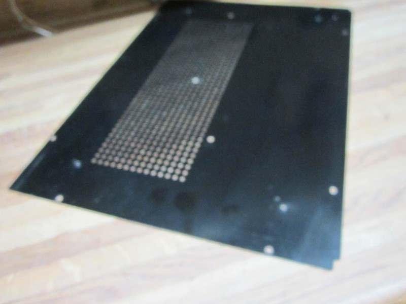 Pioneer SX-535 Steel Base Plate No Damage or Rust ANE-059 gallery