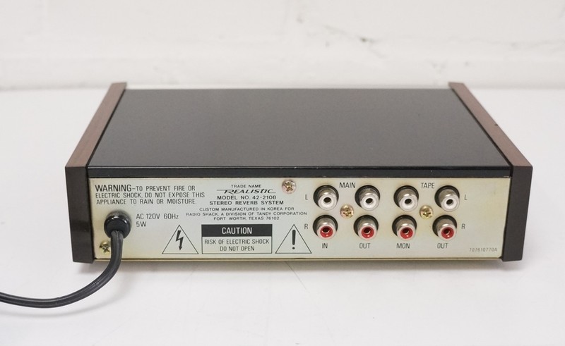 Realistic Stereo Reverb System Model 42-2108 gallery