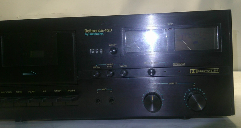Reference 412D by Quadraflex Stereo Cassette Deck gallery