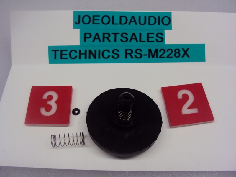 Technics RS-M228X Cassette Deck Tape Pulley #32. Parting Out Entire RS-M228X