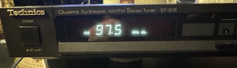 vintage Technics Receiver ST-S78 & Double Cassette Deck RS-B17W Read Description gallery