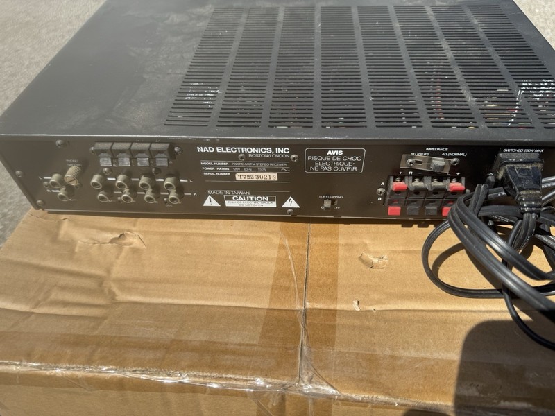 NAD 7220 Power Envelope Stereo Receiver Vintage Used Tested Works gallery
