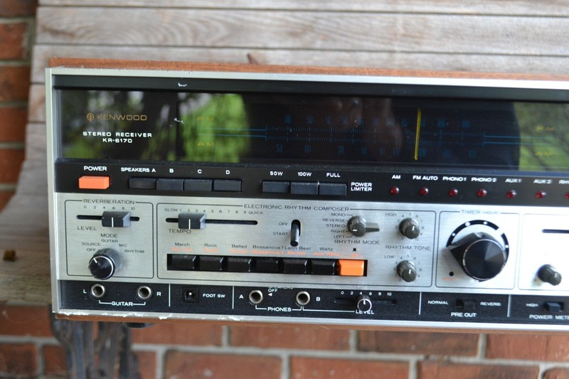 Kenwood KR 6170 Vintage Stereo Receiver Not Working Parts gallery