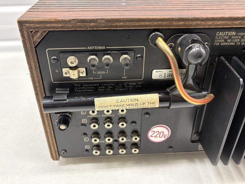 Sansui G-6700 Pure Power DC Stereo Receiver 90WPC Woodgrain - TESTED (Read) gallery