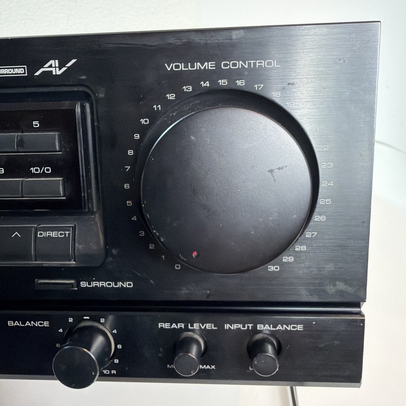 Vintage Kenwood KR-V6020 Audio video Stereo Receiver Tested Working No Remote gallery