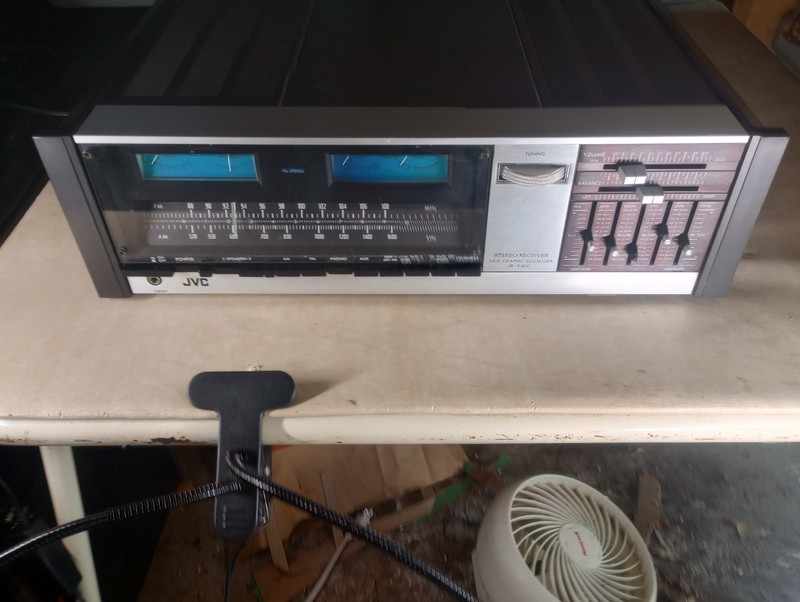 VINTAGE JVC JR-S300 RECEIVER WORKS GREAT VIDEO gallery