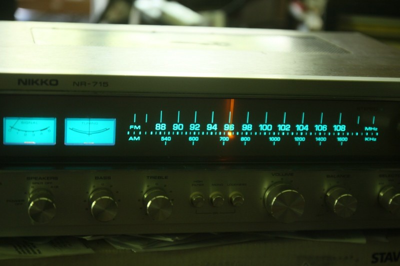 Nikko NR-715 Stereo Receiver w/ Phono, Japan, Very Nice gallery