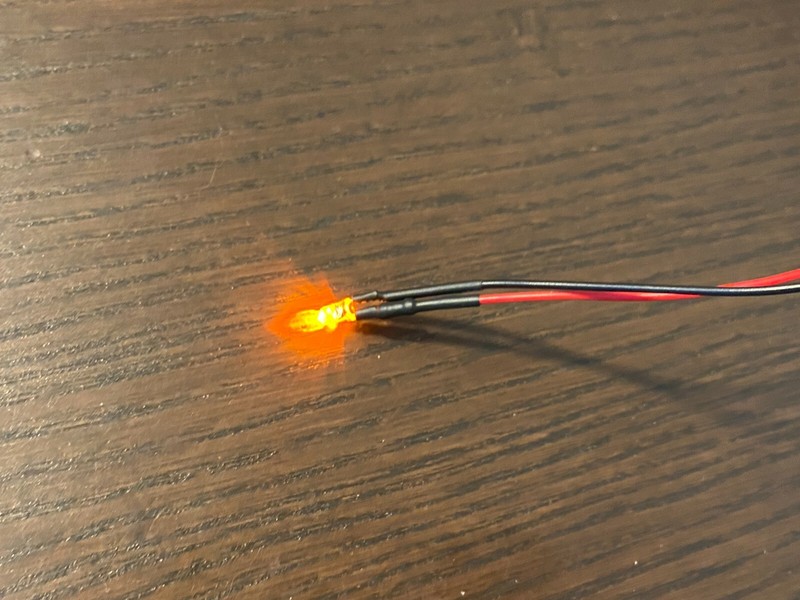 1 New ORANGE Wired 3mm LED Light Pioneer Tuning Needle Dial Pointer SX Series gallery