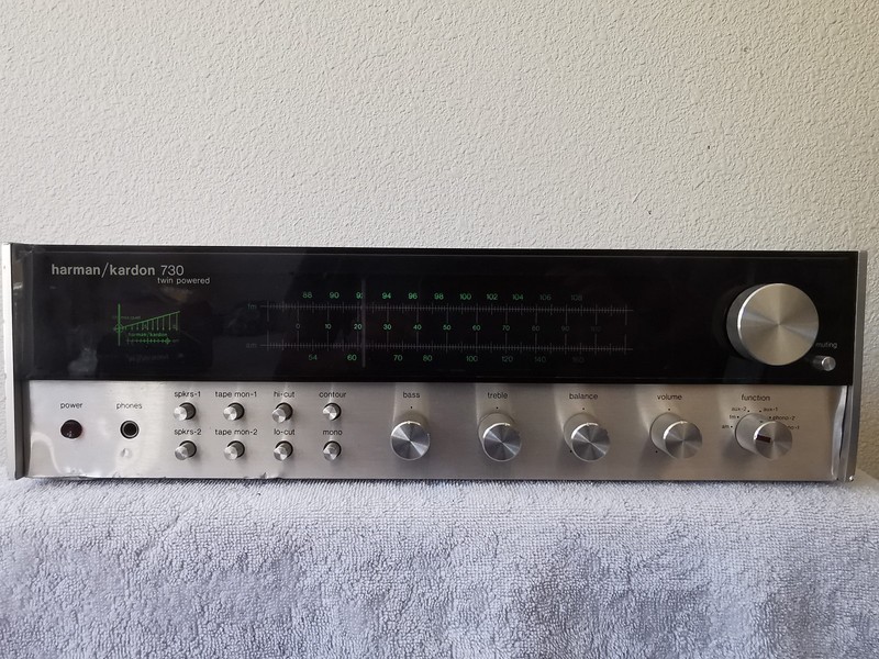 Harman Kardon 730 Twin Powered Stereo Tuning Needle Dial Does Not Light up Read