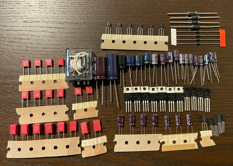Pioneer SX-880 COMPLETE Rebuild Kit High-Quality Receiver Recap Set w/ Relay gallery