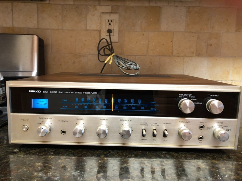 Nikko STA-5050 AM/FM Stereo Receiver [Very Good Condition]