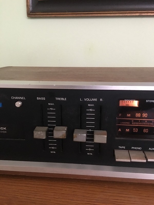 Audiovox Stereo Receiver with Cartridge Deck Model C-890 gallery