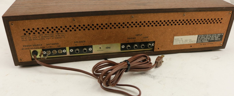 Vintage Lloyd's Solid State AM/FM Multiplex Stereo Receiver Model# 1B86-07A gallery