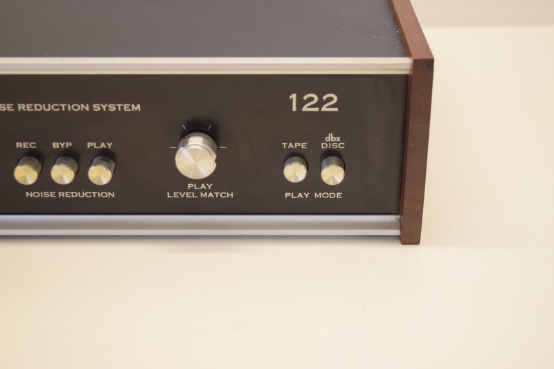 DBX MODEL DBXII 122 ORIGINAL 1970's WORKS TESTED Silver Face Wood Case Vintage gallery