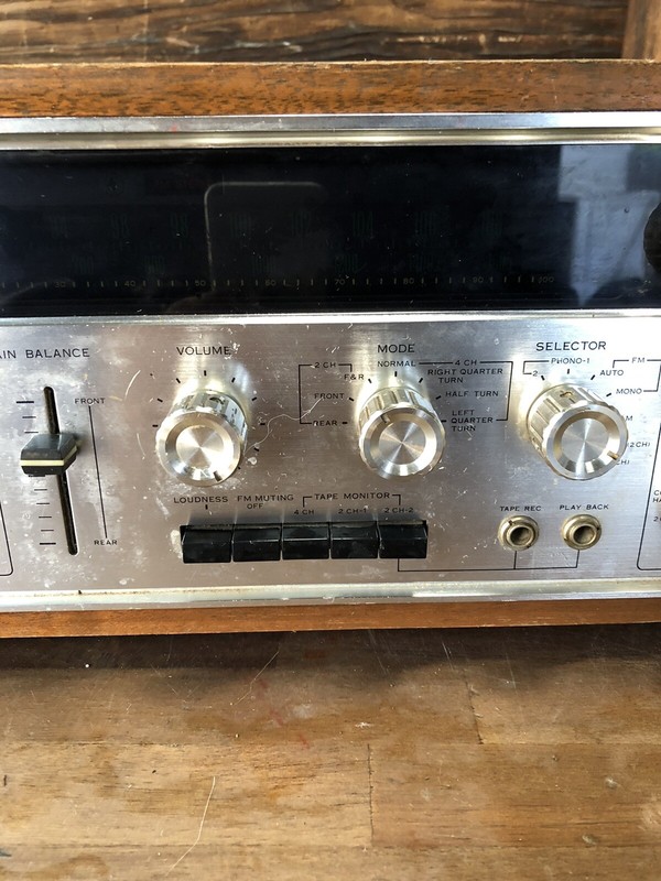 VTG Sansui QR-4500 4 Quad Channel Receiver Integrated Amplifier For Parts gallery