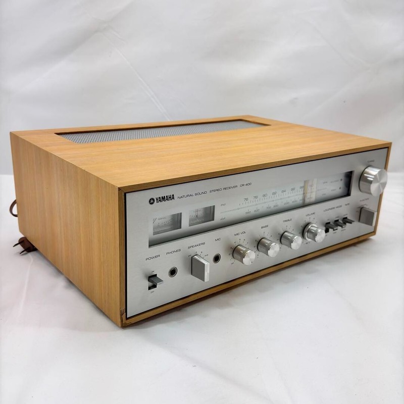 YAMAHA CR-400 Natural Sound Stereo Receiver Vintage Working Confirmed