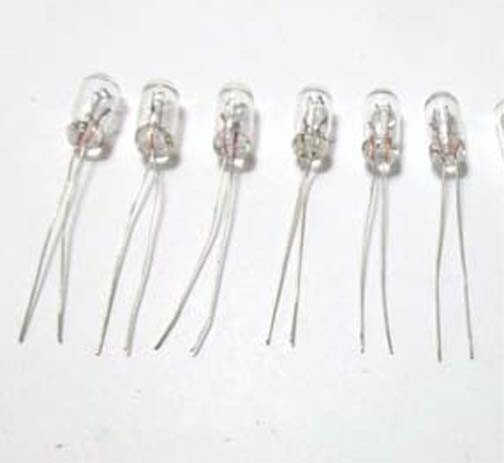 6 8V Incandescent Bulbs KR-9600 KR-7600 KR-6600 KR-9060 KR-9400 ELEVEN G & GX.