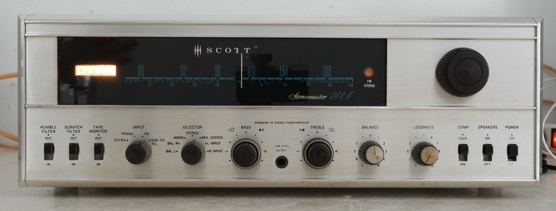 Vintage Soctt 340B Stereo Tube Receiver : Late Version gallery