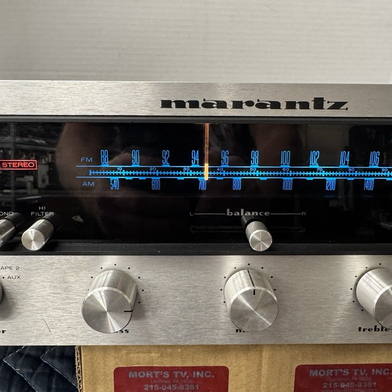 MARANTZ 2220B VINTAGE AM/FM STEREO RECEIVER - SERVICED - CLEANED - TESTED gallery